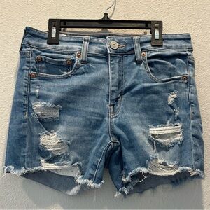 American Eagle High Rise Jean Shorts size 6